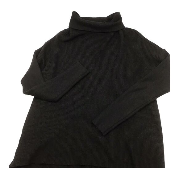 Devotion by Cyrus Women’s Black Cowl Neck Ribbed Tunic Sweater Size Medium NWOT - Picture 12 of 15